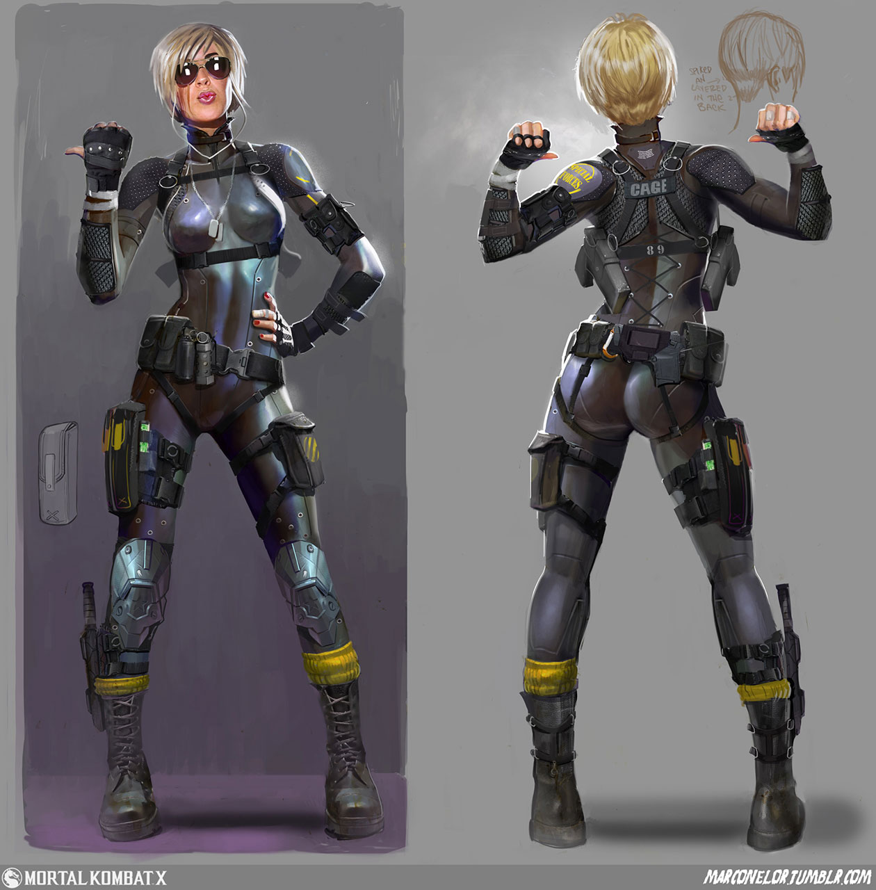 Passion Republic - Mortal Kombat X Character Concept Art