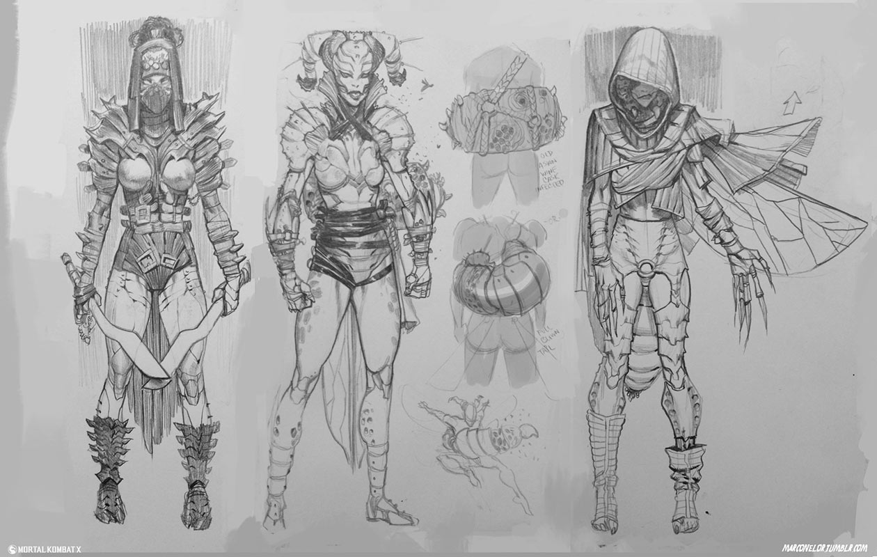 Mortal Kombat X - Character Art