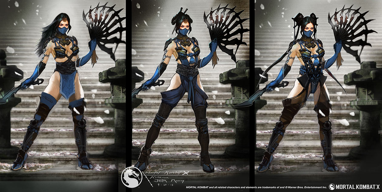 Passion Republic - Mortal Kombat X Character Concept Art