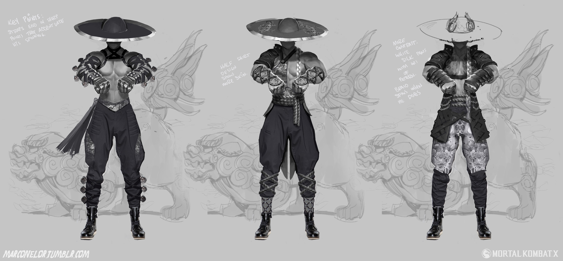 Passion Republic - Mortal Kombat X Character Concept Art