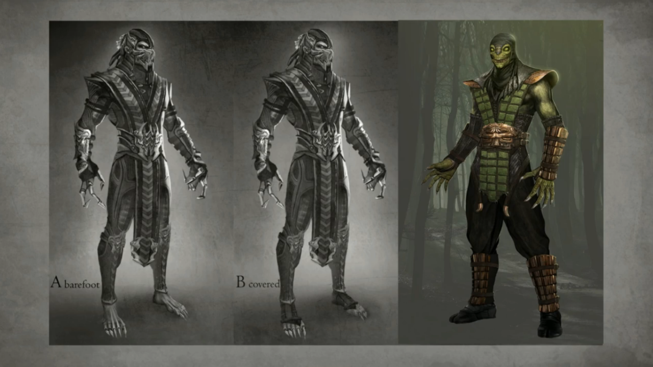 mortal kombat human reptile