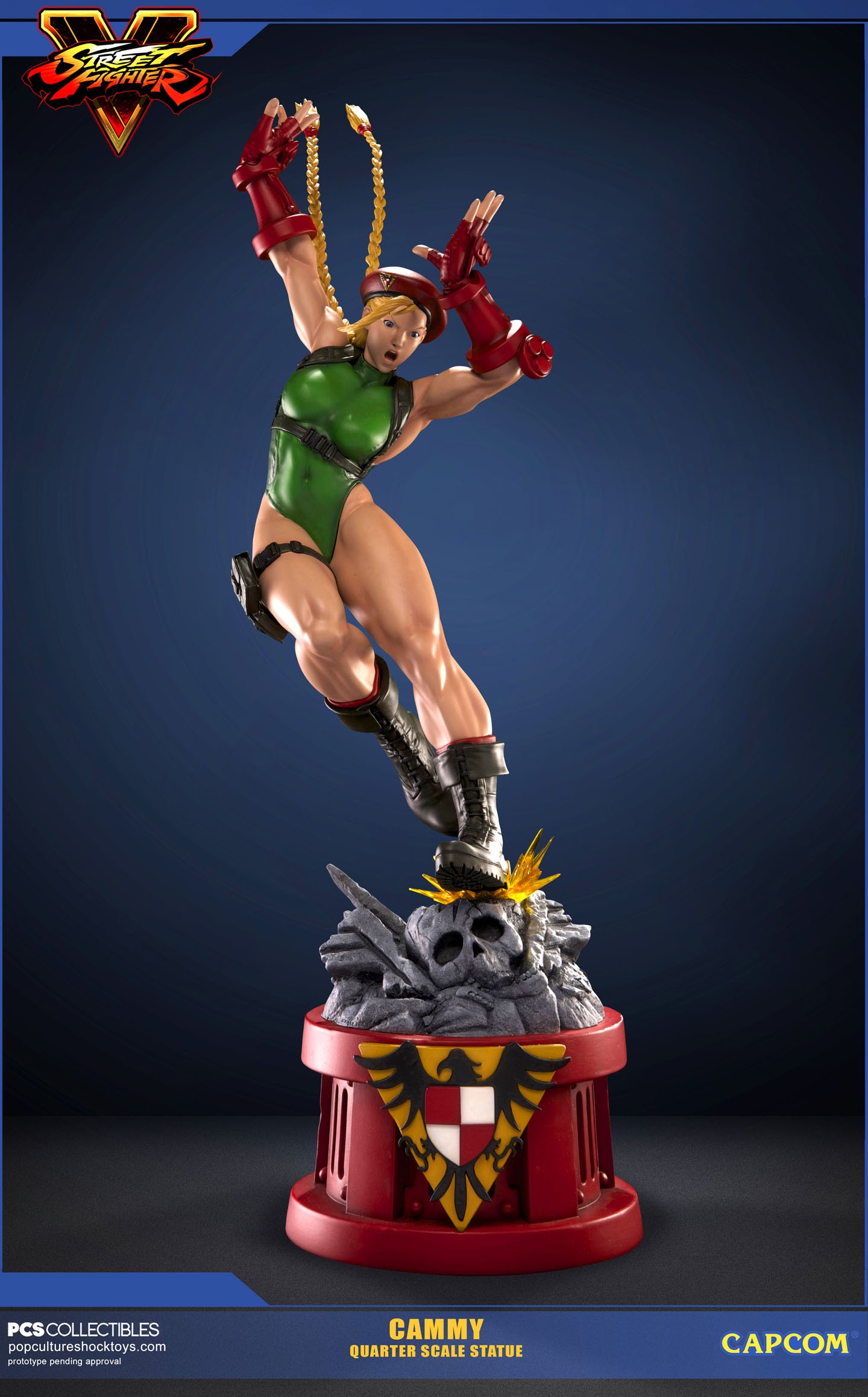 Street Fighter VEGA 1/4 Scale Statue by Pop Culture Shock