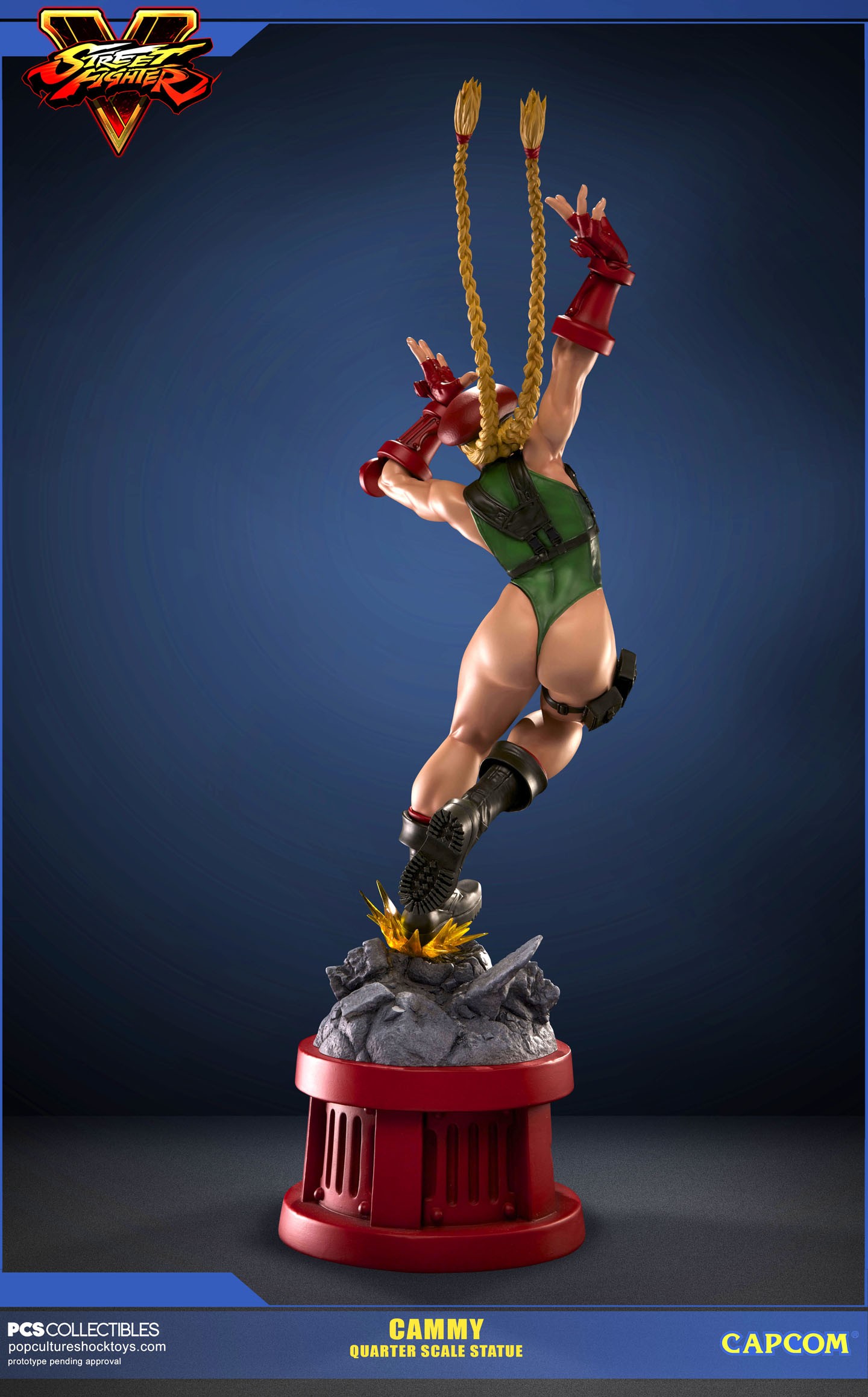 Street Fighter Cammy Pop Up Parade Statue