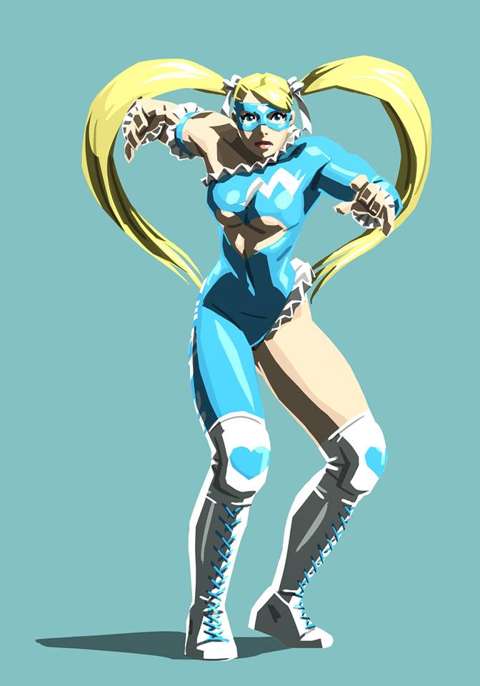 Rainbow Mika Street Fighter 5