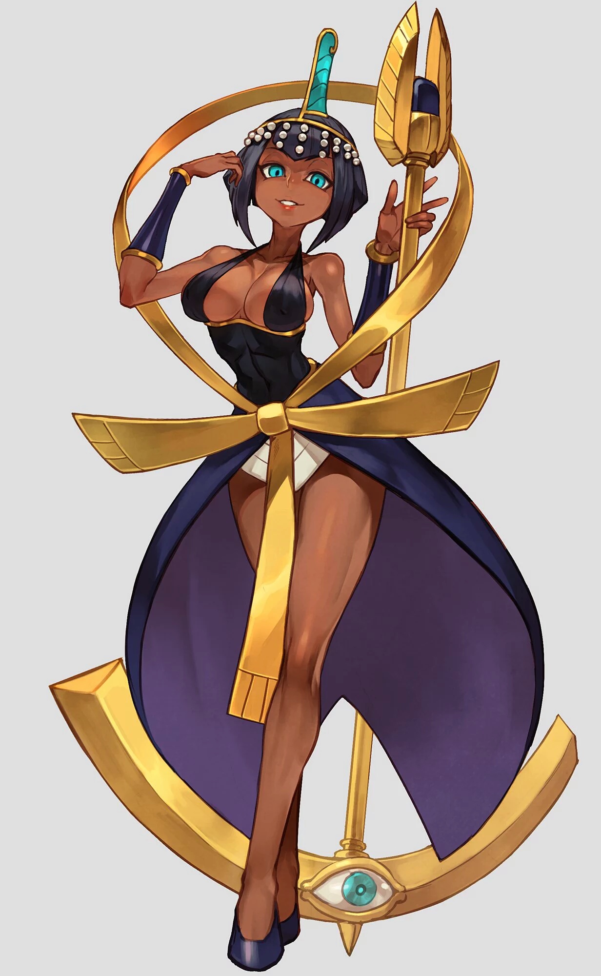 Saiya, The Half -Jinn [APPROVED; 1-5-] [hazard rating C] Eliza-skullgirls-cool-artwork