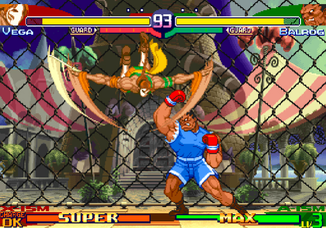 Street Fighter Alpha 3 - Vega (Arcade) 